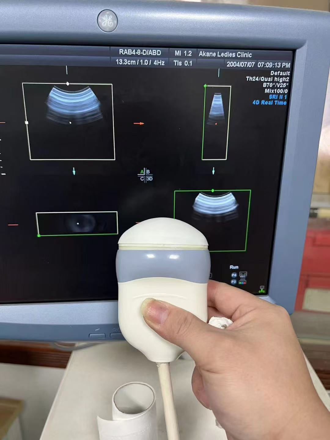 Repair GE Voluson E6 convex 3D/4D OB/GYN Probe RAB4-8-D