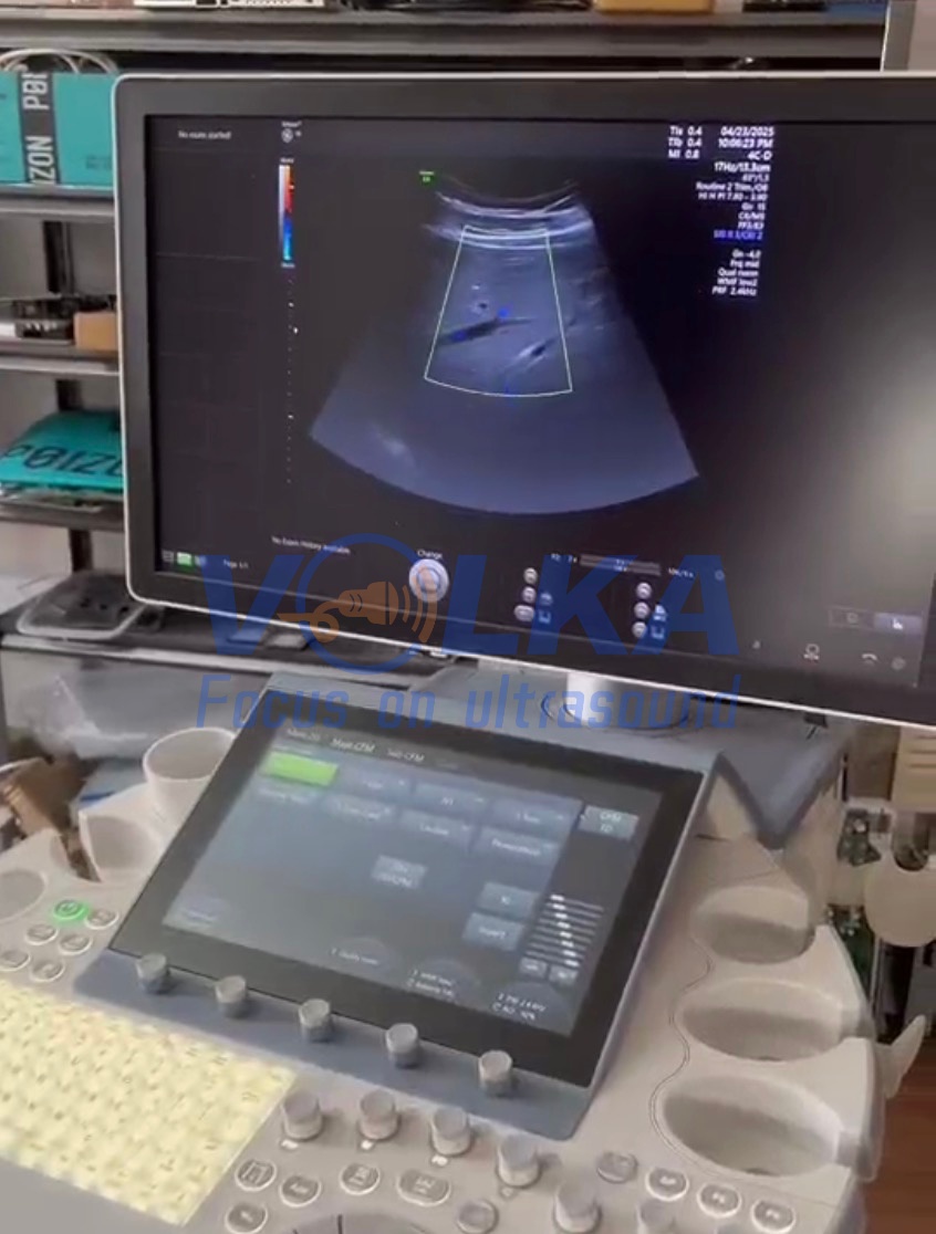 GE Voluson E10 BT17 RFM423 EC320 FE Mainboard KTZ304074 CW MUX