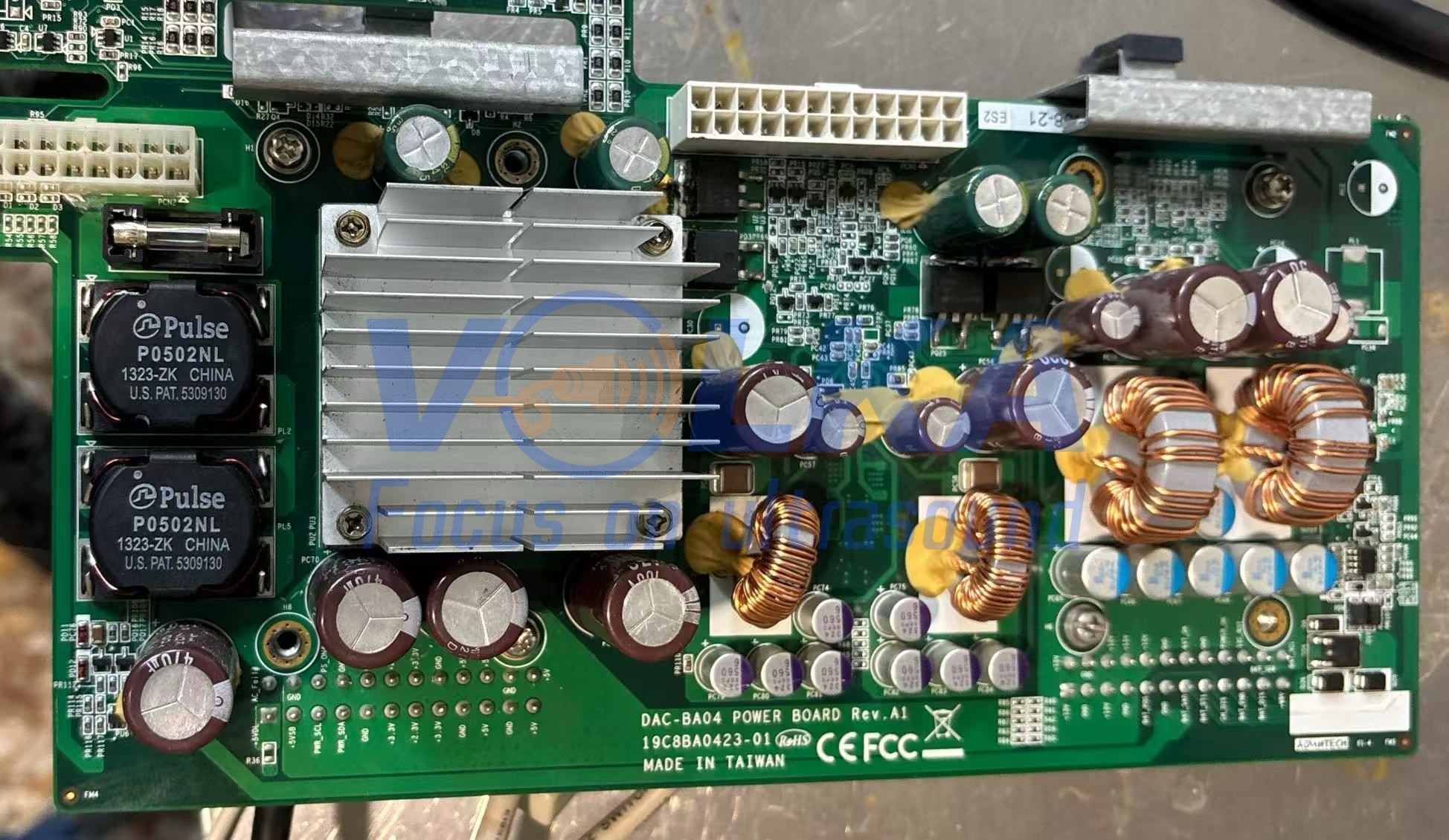 GE LOGIQ E9 XDCLEAR Power board Ultrasound Accessories Parts P/N 5433408-21