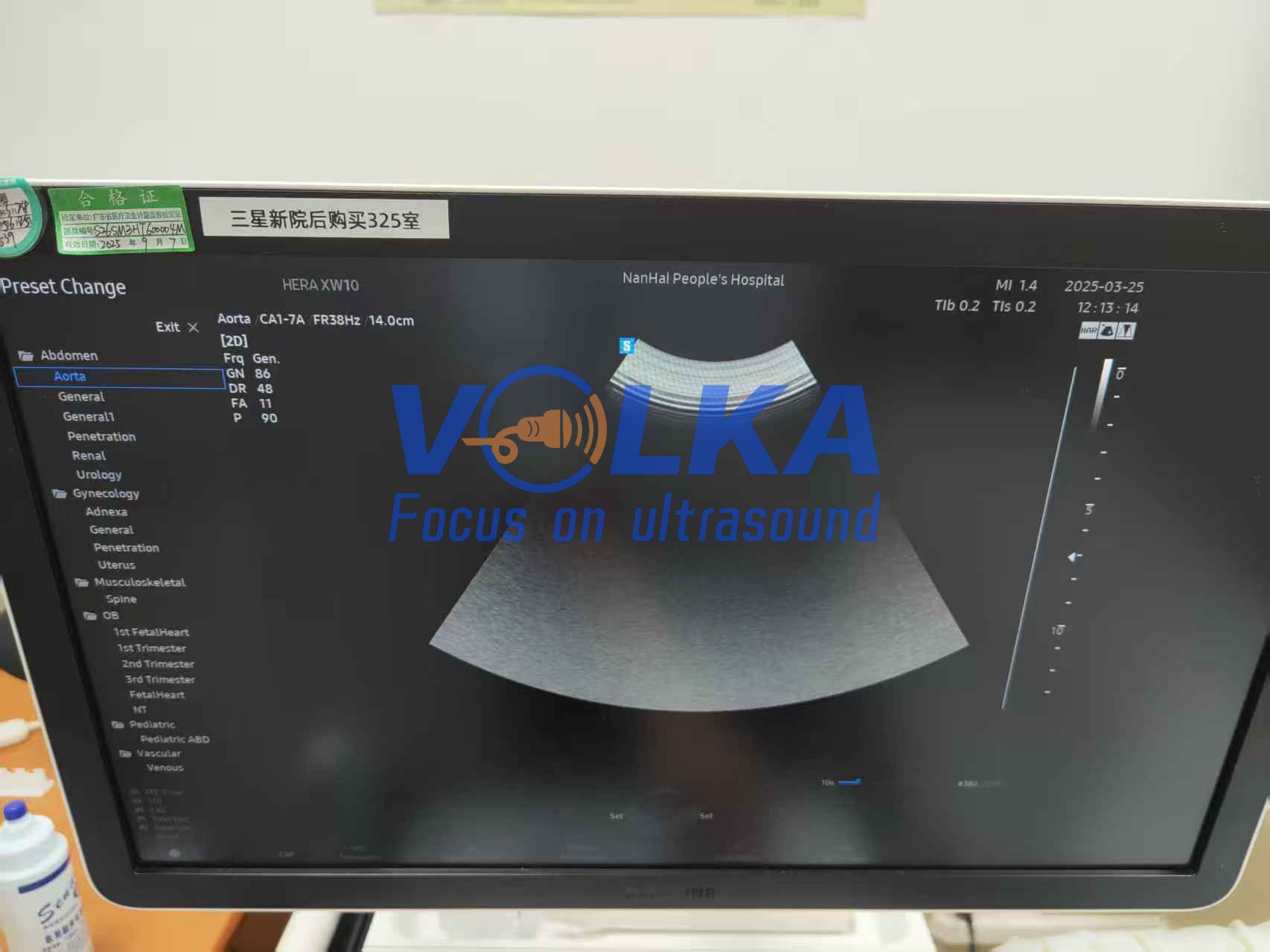Samsung Medison RS80A Convex Array Original Ultrasound Sensor CA1-7A