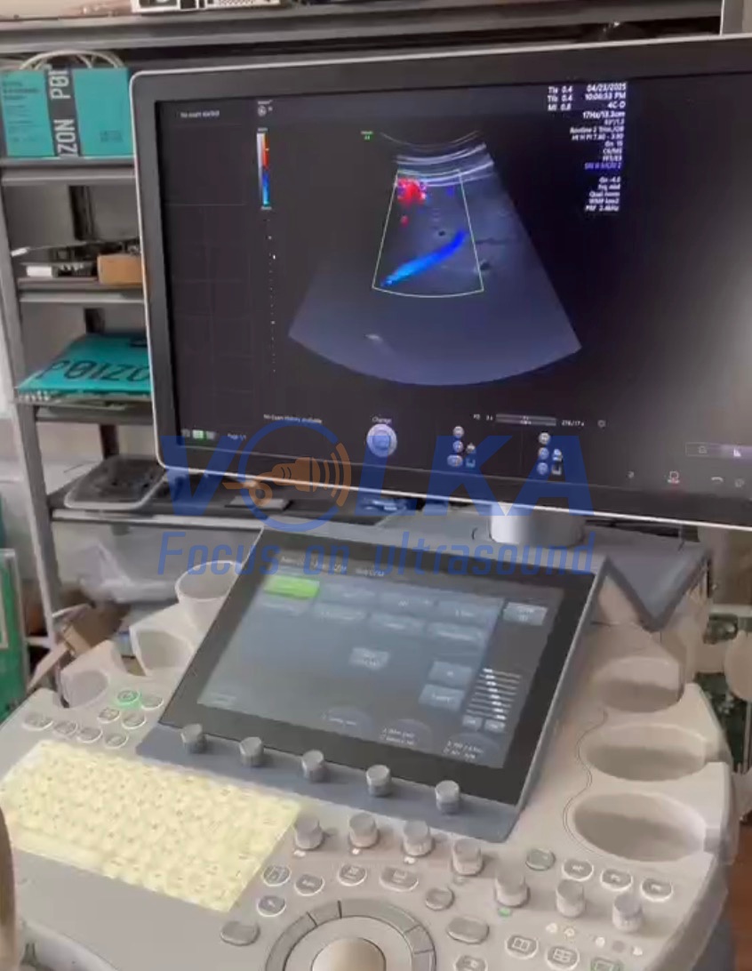 GE Voluson E10 BT17 RFM423 EC320 FE Mainboard KTZ304074 CW MUX