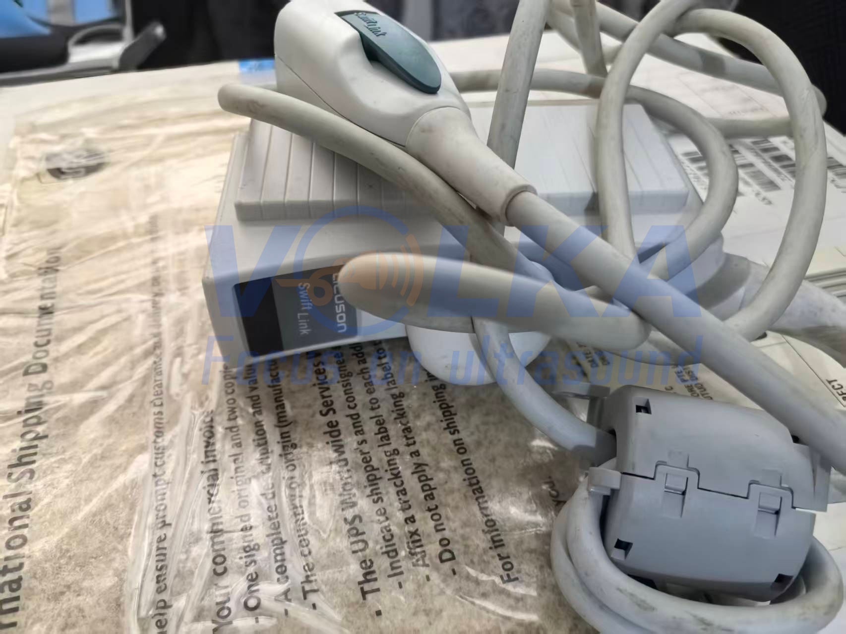 ACUSON/SIEMENS Adapter ICEcord-RS cable Ultrasound General Parts pinless Swiftlink