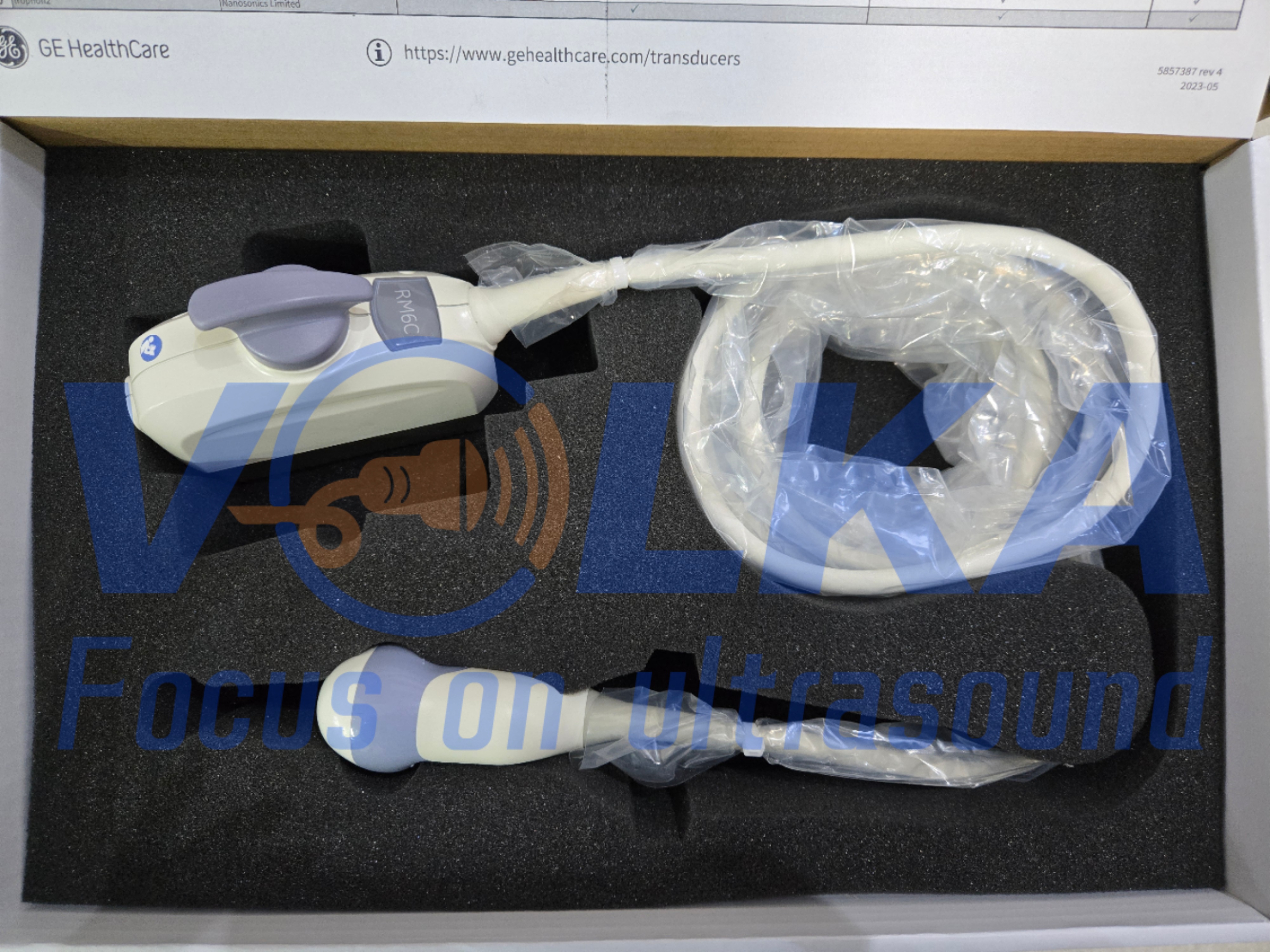 GE RM6C Ultrasound Probe