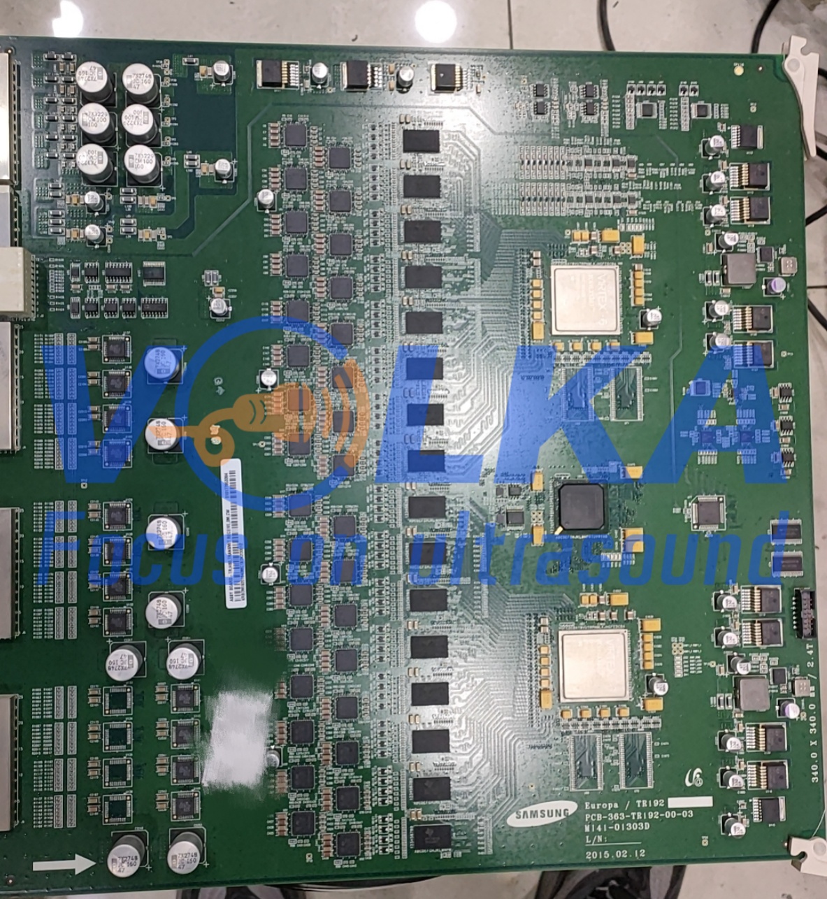 Samsung Ugeo H60 Beamformer TR192 Board PCB-363-TR192-00, MI92-01643A, MI41-01303D